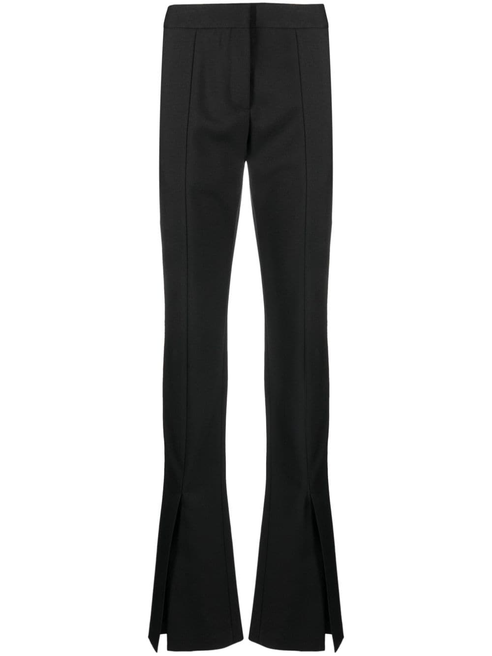 Off White Trousers Black Trousers Off White