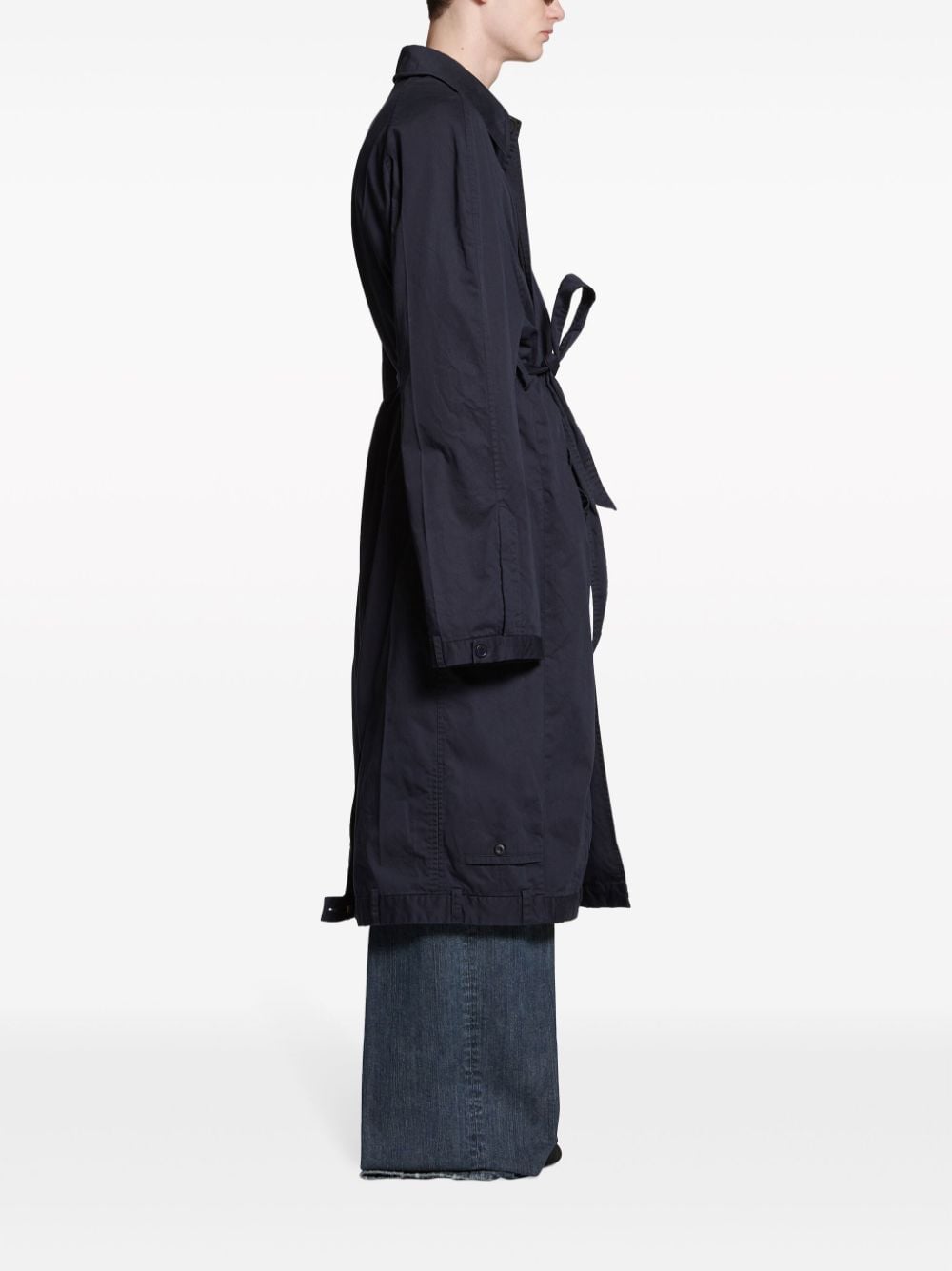 Balenciaga deconstructed cotton coat Jackets Balenciaga