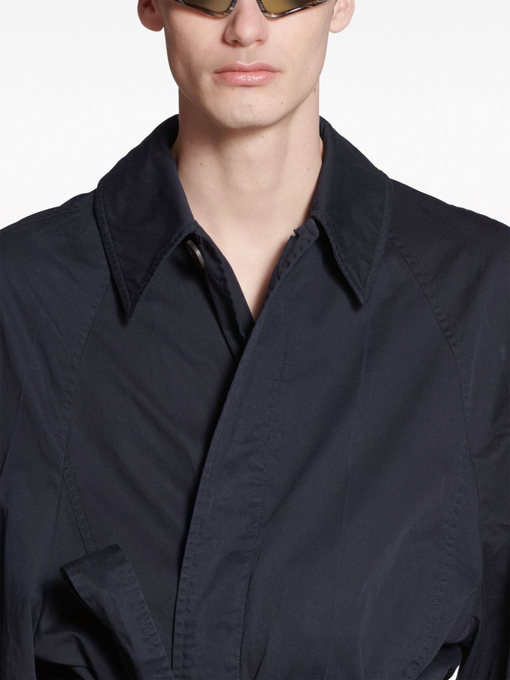 Balenciaga deconstructed cotton coat Jackets Balenciaga