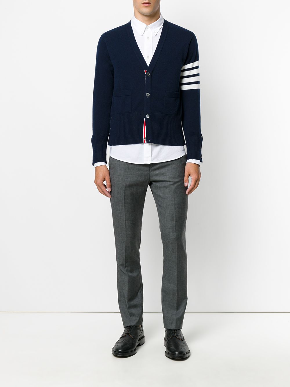 Thom Browne Sweaters Blue Topwear Thom Browne