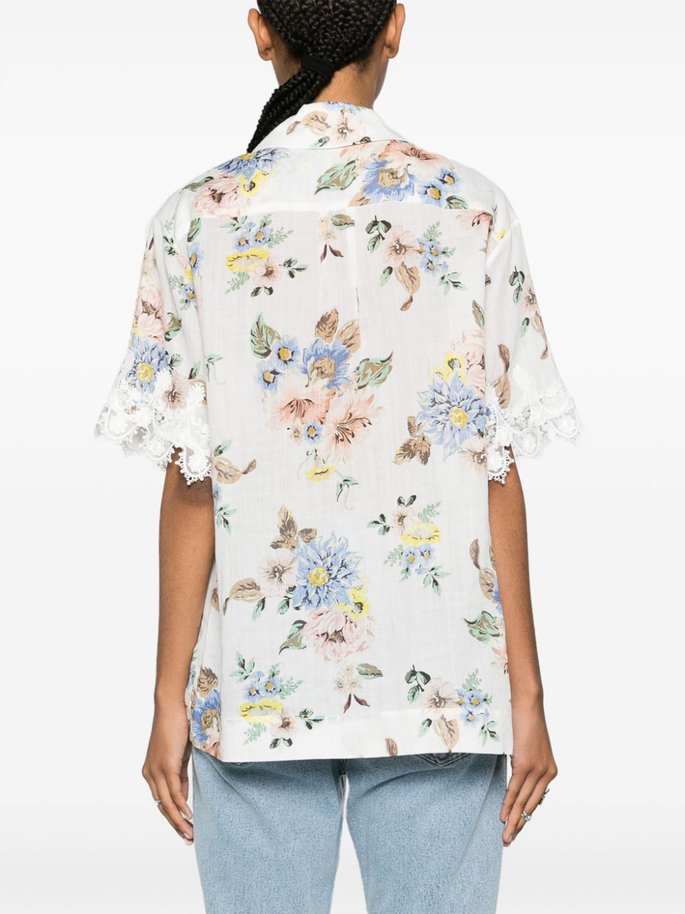 Zimmermann Shirts Blue Shirts Zimmermann