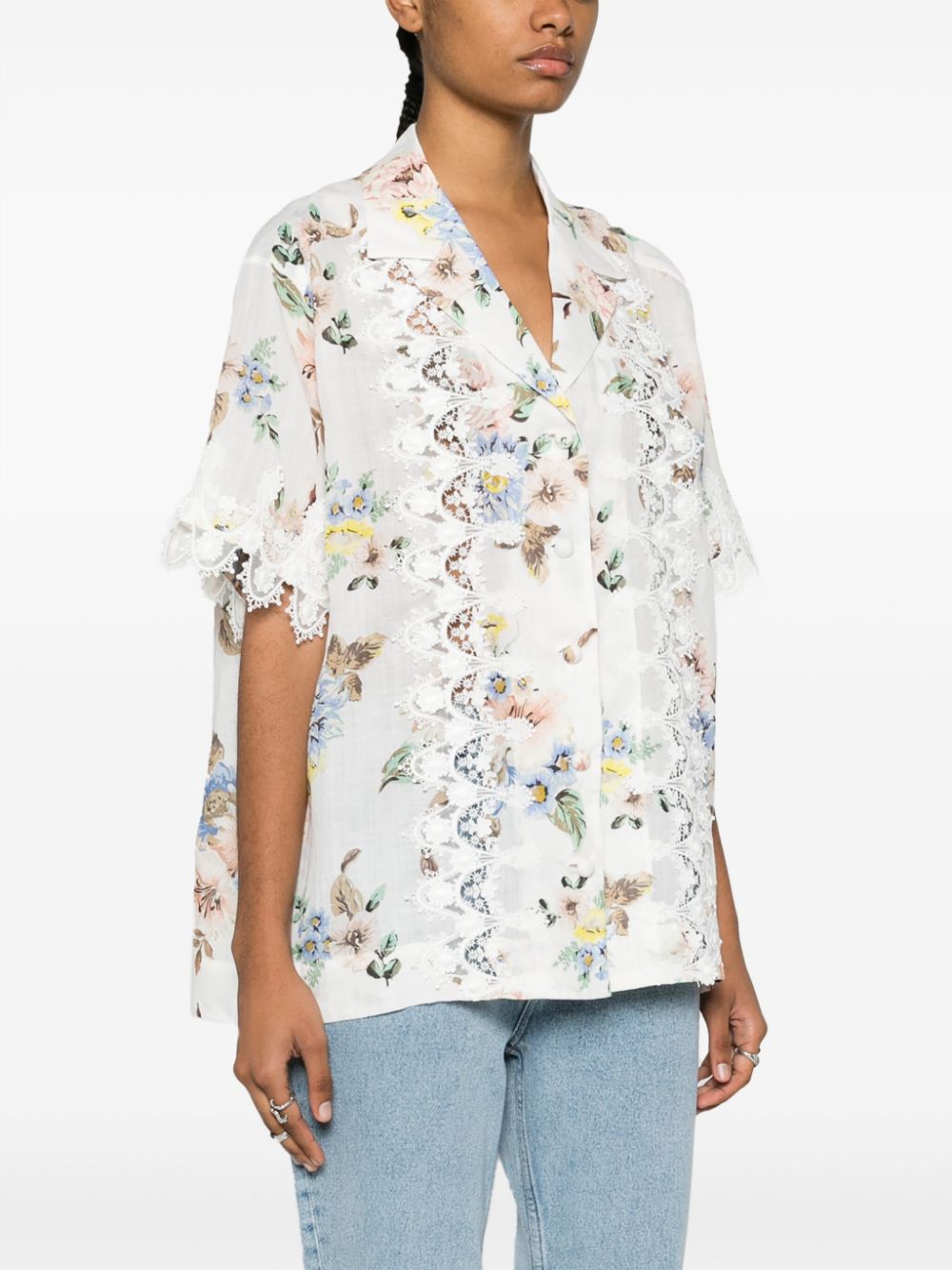 Zimmermann Shirts Blue Shirts Zimmermann