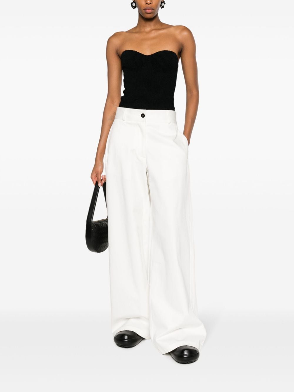 JIL SANDER FASHION Trousers White Trousers Jil Sander Fashion