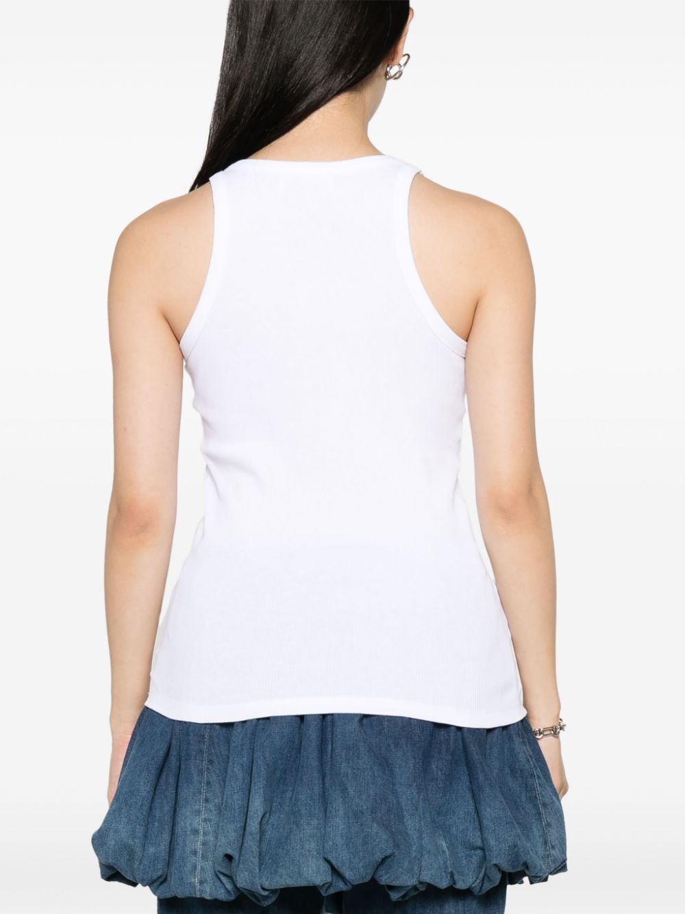 The Attico Top White Topwear The Attico