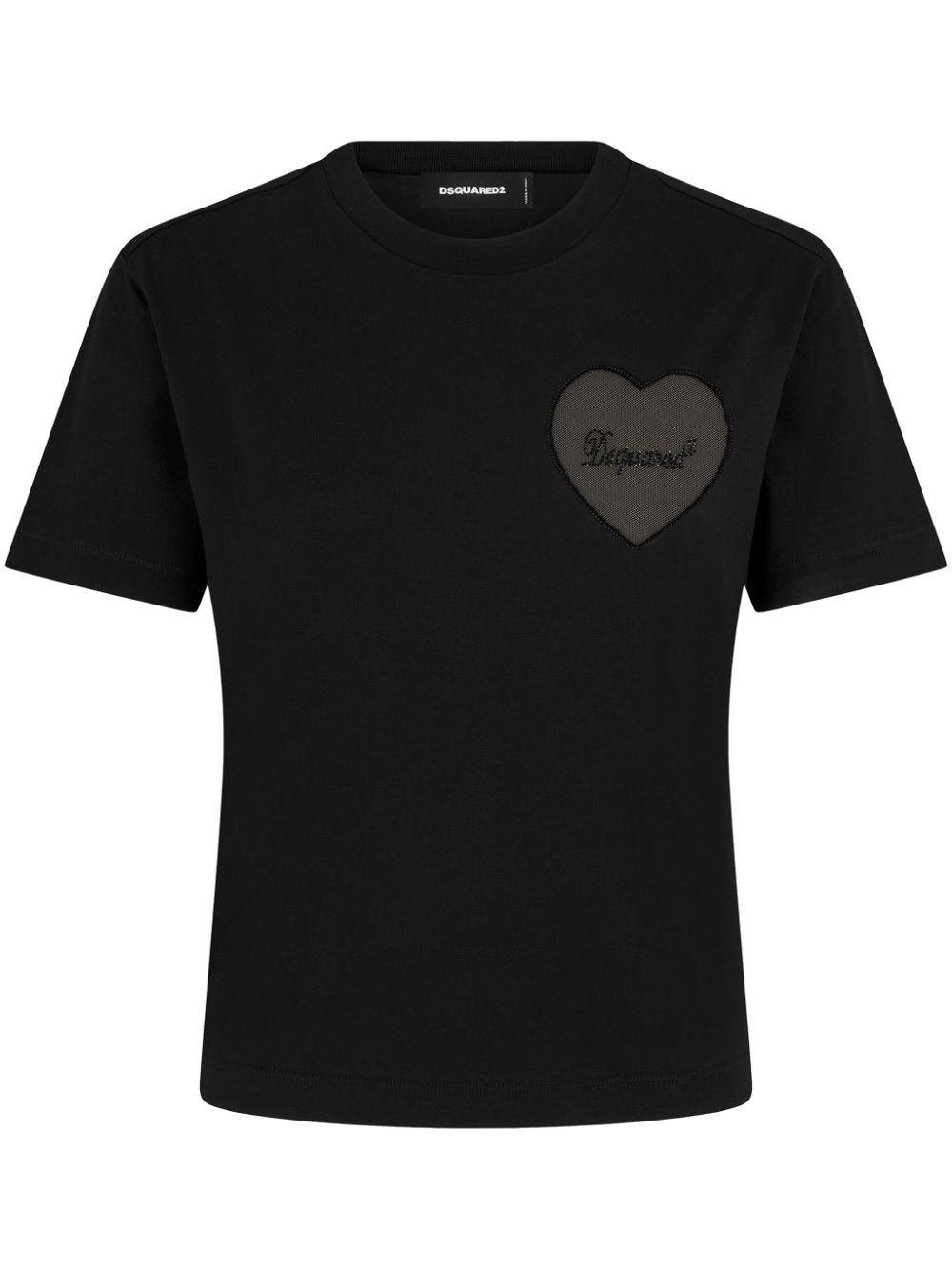 Dsquared2 T-shirts and Polos Black Topwear Dsquared2