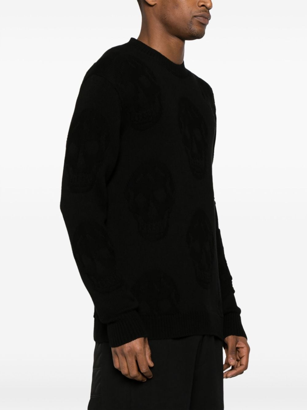 Alexander McQueen Sweaters Black Topwear Alexander Mcqueen