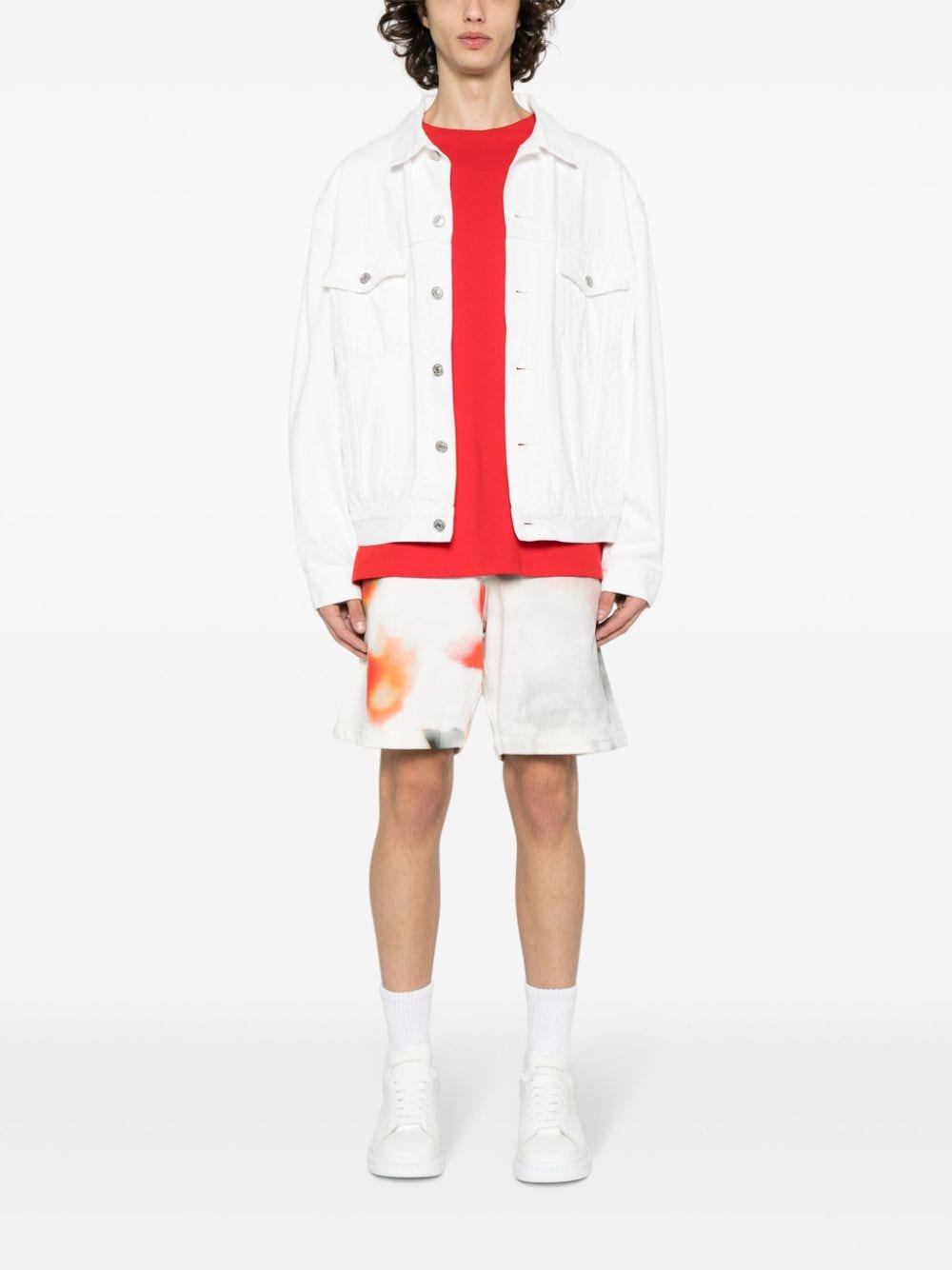 Alexander McQueen Shorts White Short trousers Alexander Mcqueen