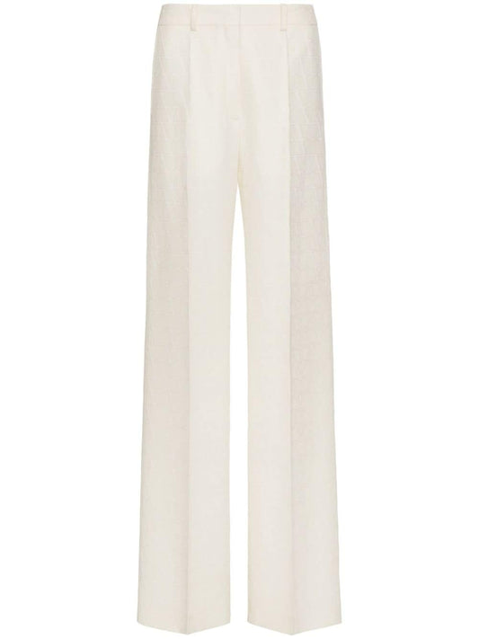 Valentino Trousers White Trousers Valentino