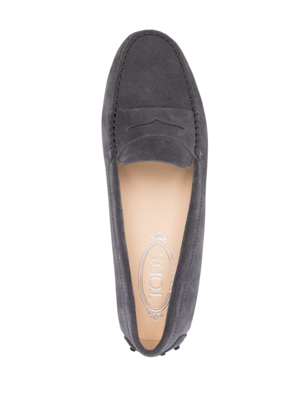 Tod's Flat shoes Grey Moccasins Tod'S