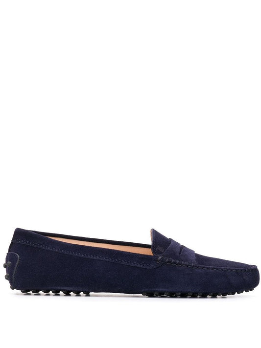 Tod's Flat shoes Blue Moccasins Tod'S