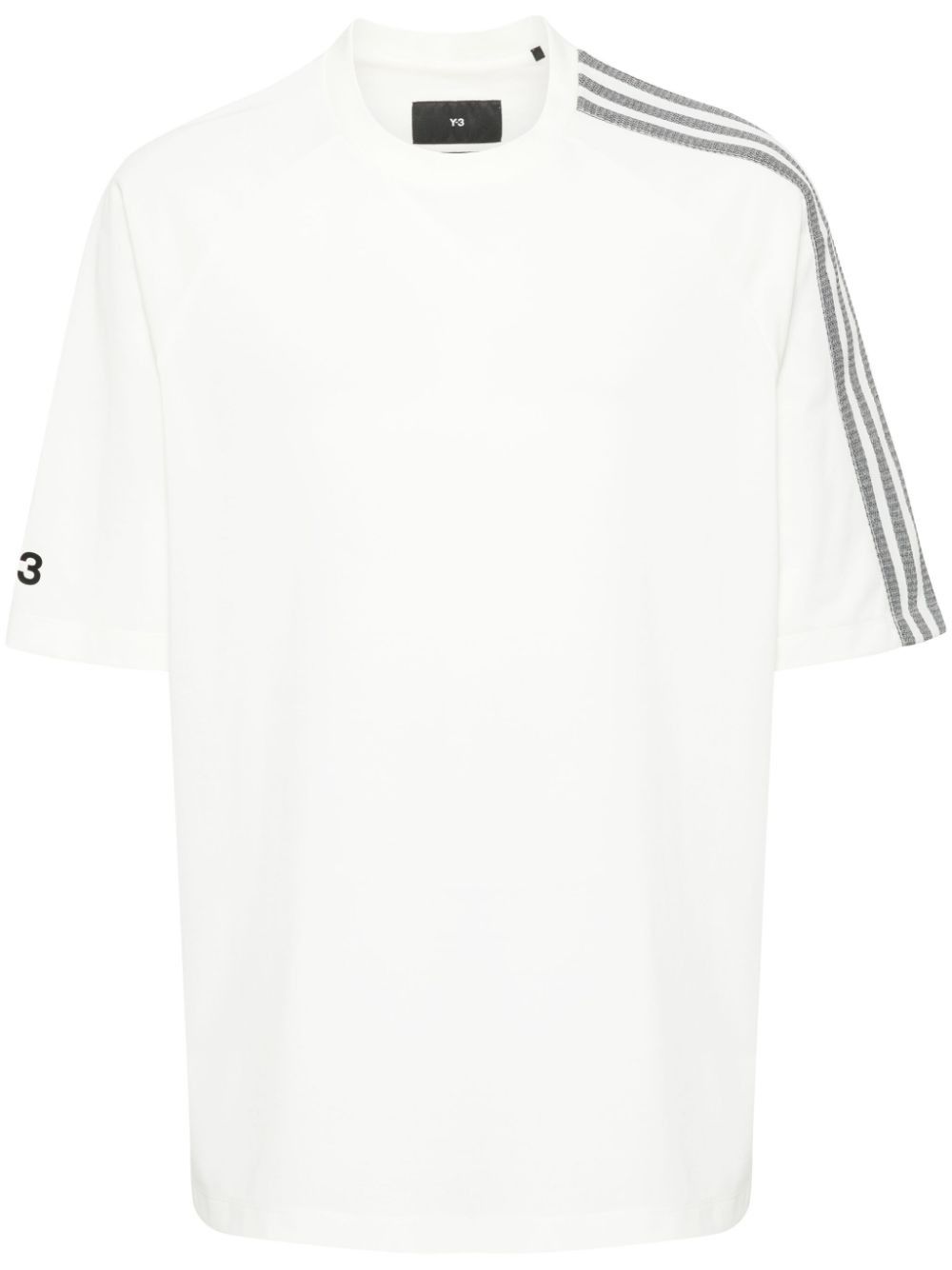 Y-3 T-shirts and Polos White Topwear Y-3