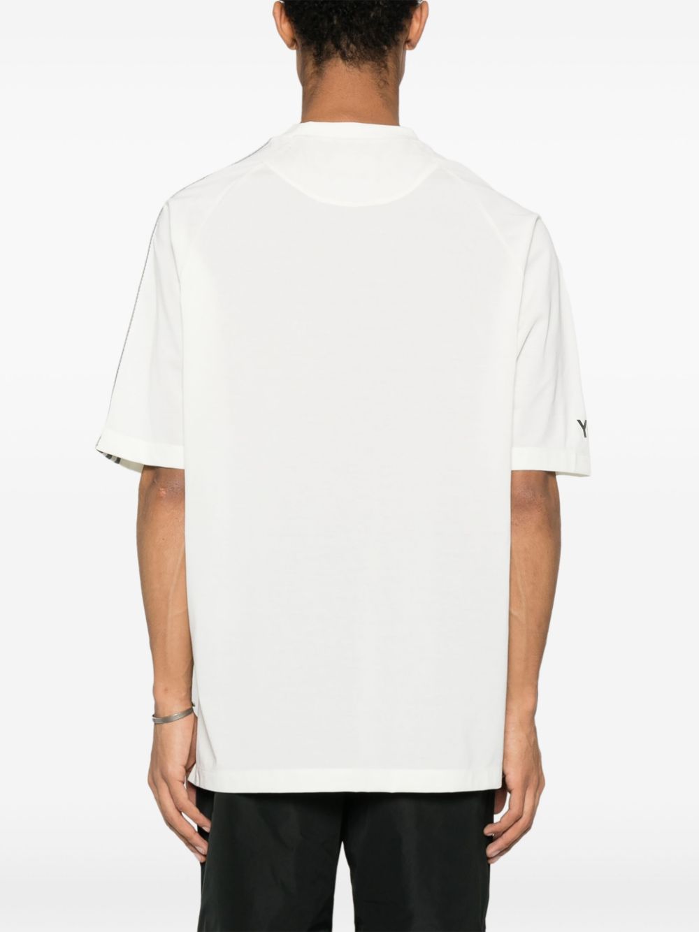 Y-3 T-shirts and Polos White Topwear Y-3