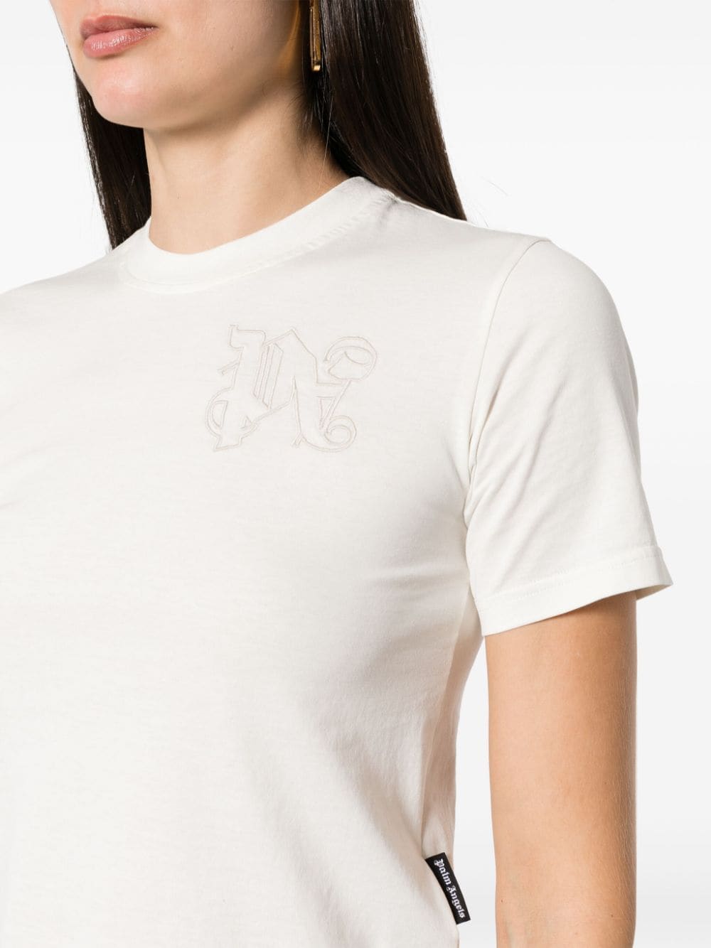 Palm Angels T-shirts and Polos White Topwear Palm Angels