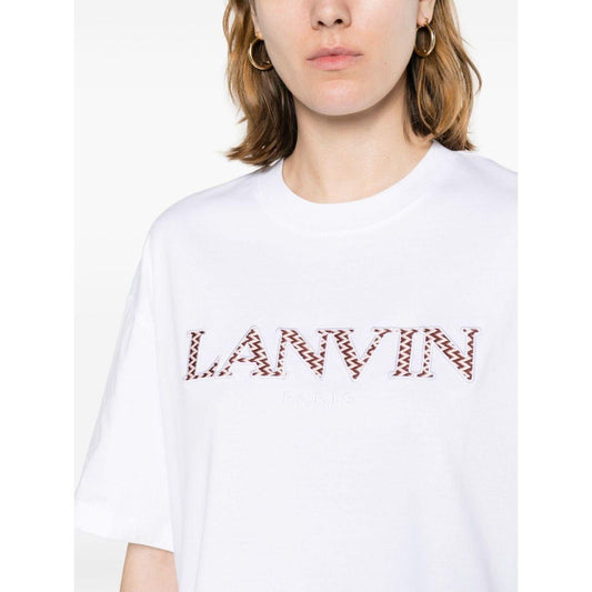 Lanvin T-shirts and Polos White Topwear Lanvin