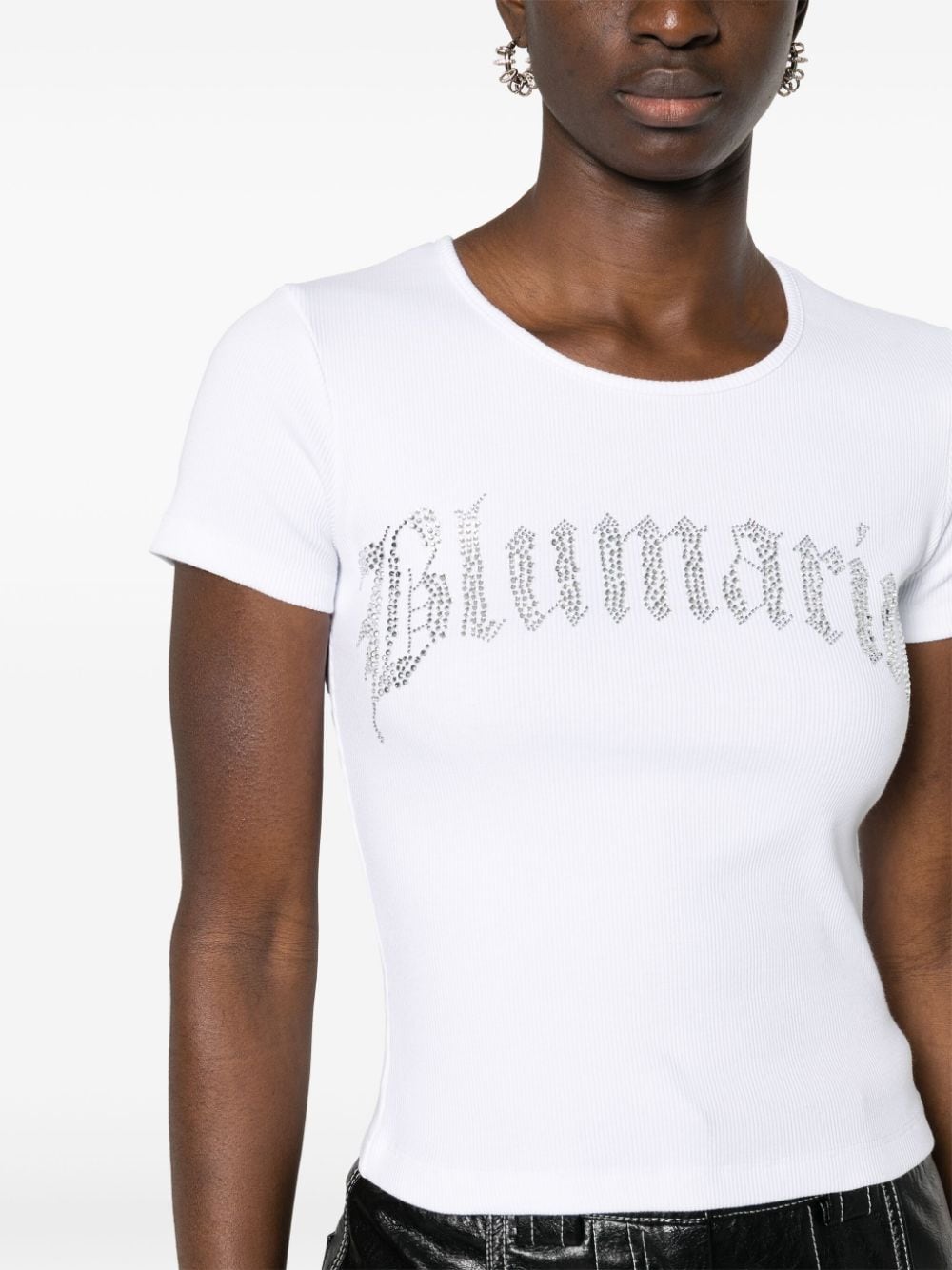 Blumarine T-shirts and Polos White Topwear Blumarine