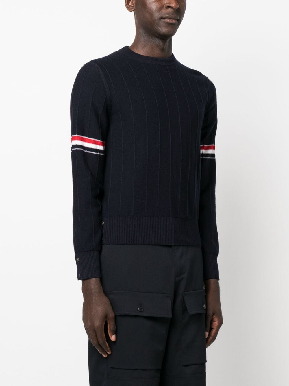 Thom Browne Sweaters Blue Topwear Thom Browne