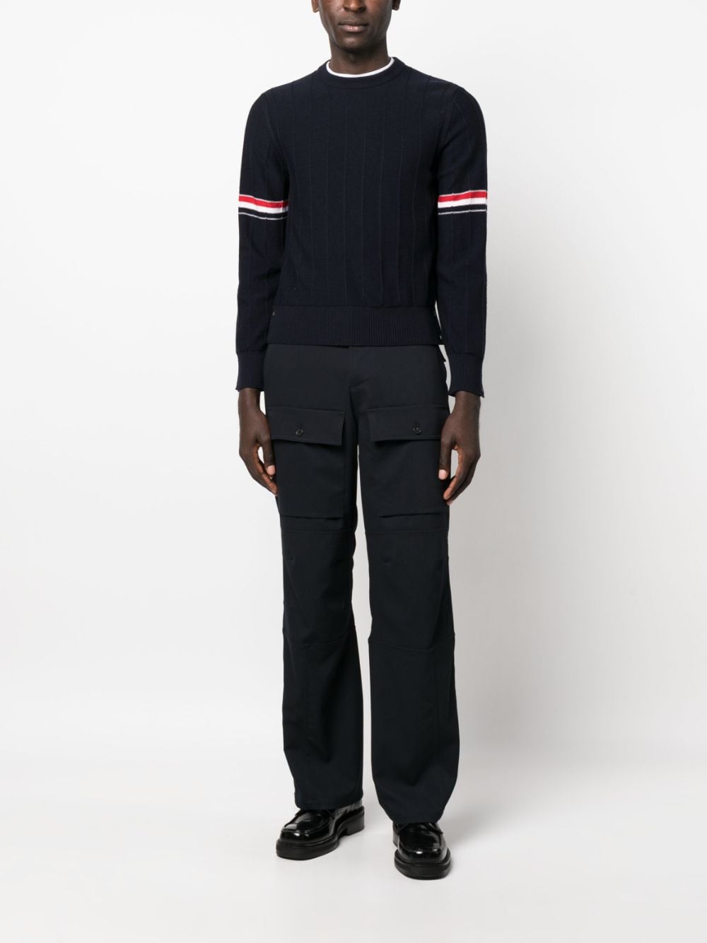 Thom Browne Sweaters Blue Topwear Thom Browne