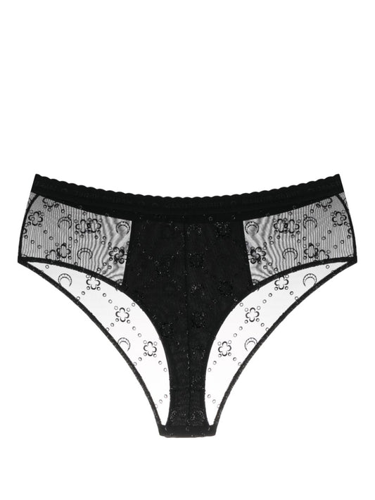 MARINE SERRE Underwear Black Beachwear & underwear Marine Serre