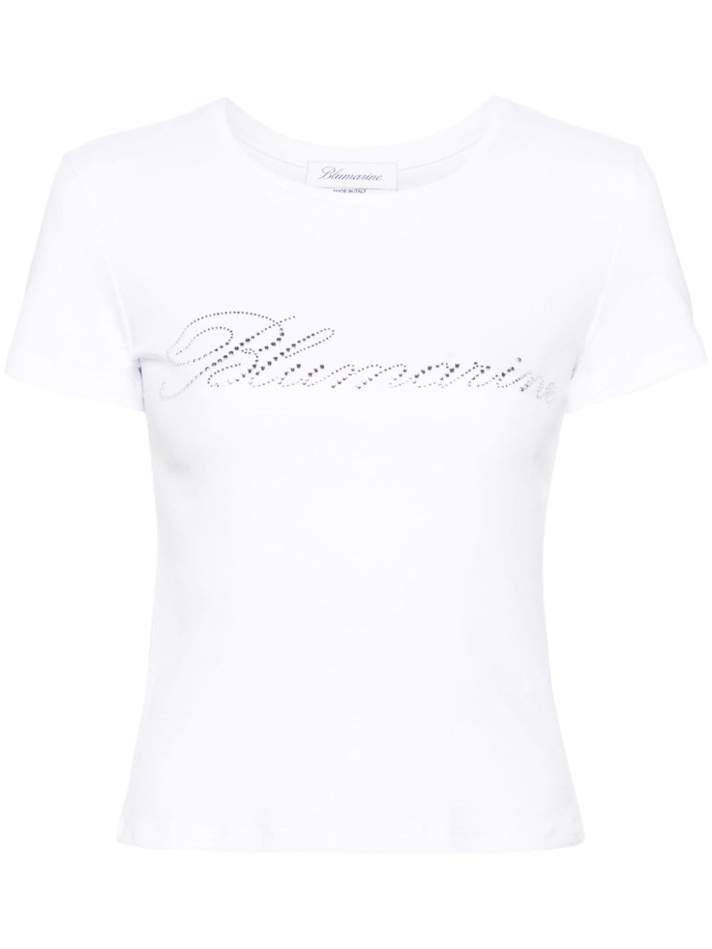 Blumarine T-shirts and Polos White Topwear Blumarine