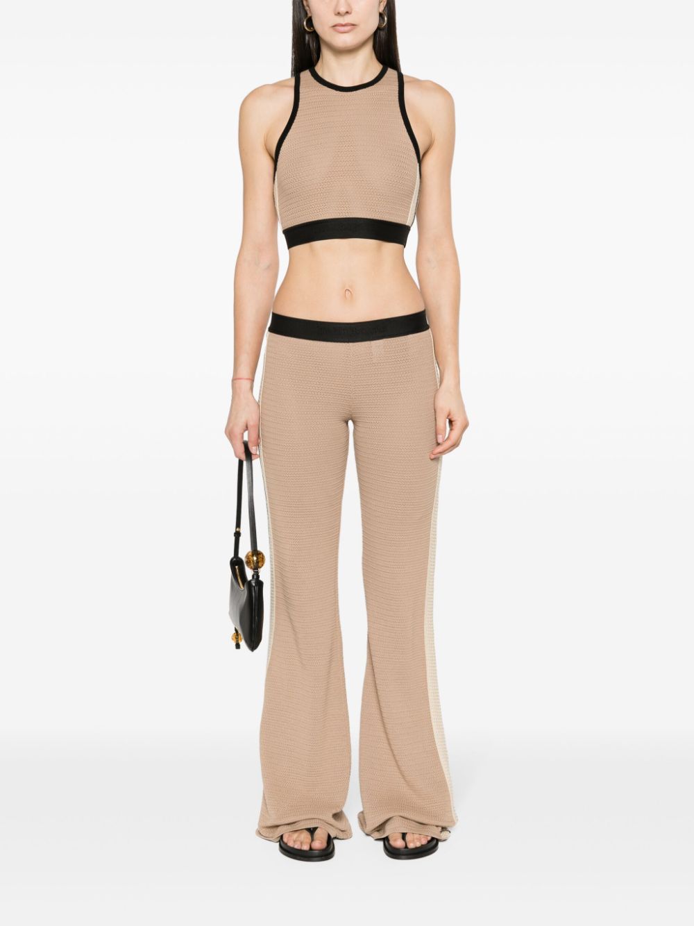 Palm Angels Trousers Beige Trousers Palm Angels