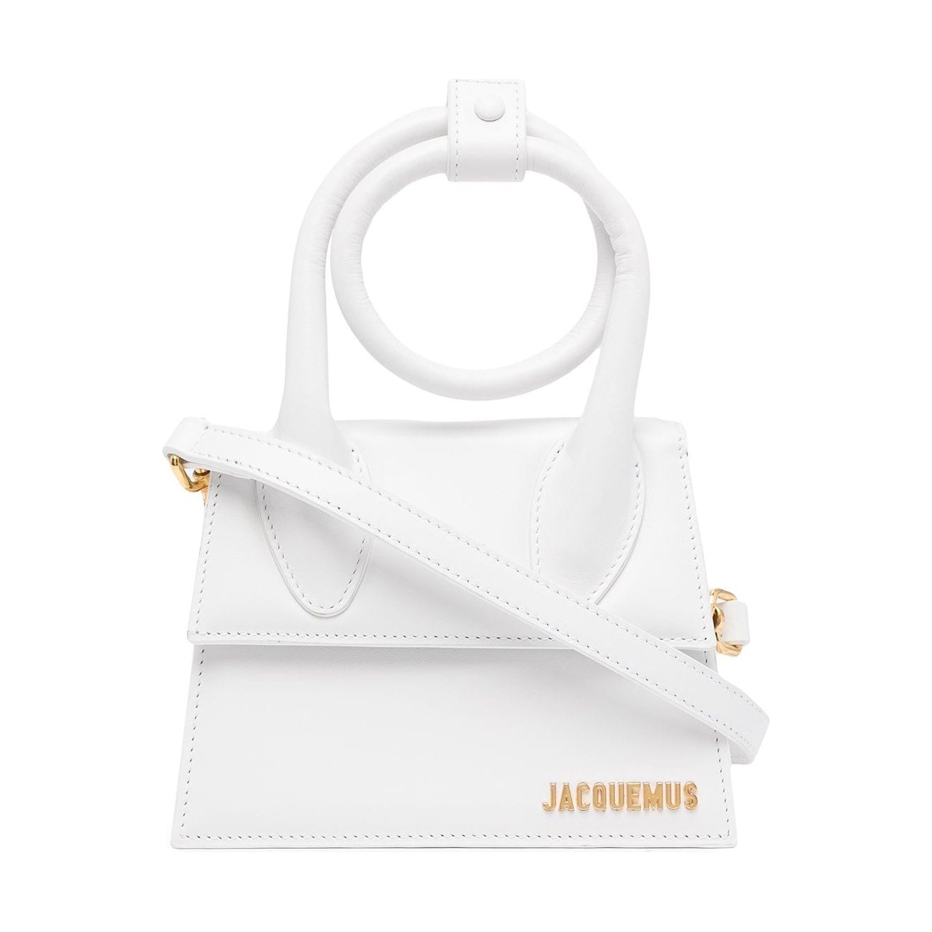 JACQUEMUS Bags.. White Handbag JACQUEMUS