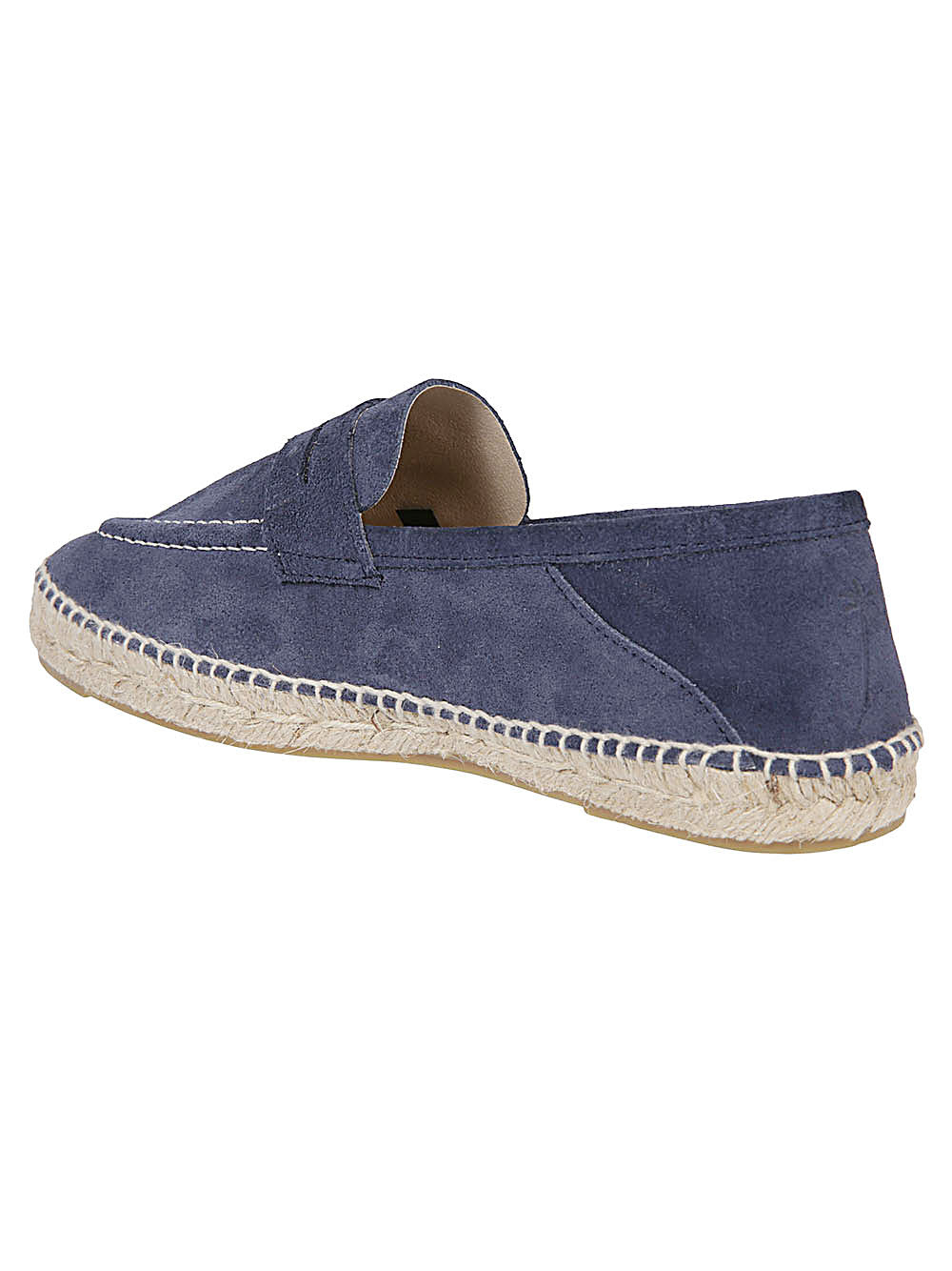 MANEBI Flat shoes Blue Moccasins Manebi