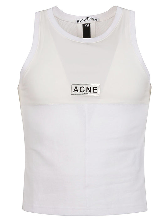 Acne Studios Top White Topwear Acne Studios