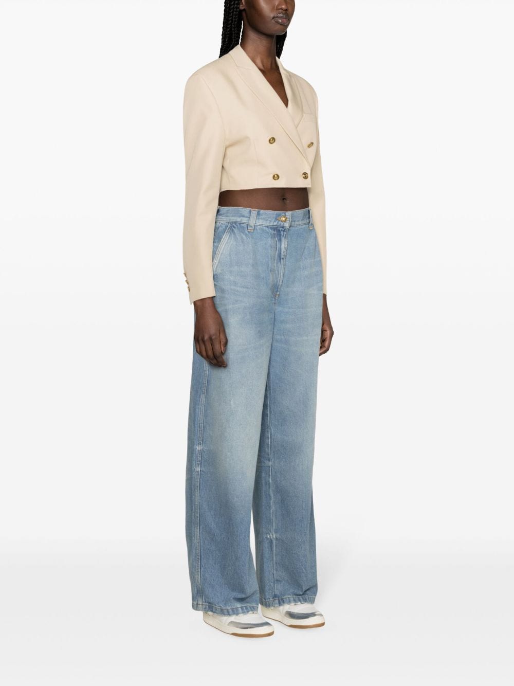 Palm Angels Jeans Clear Blue Jeans Palm Angels