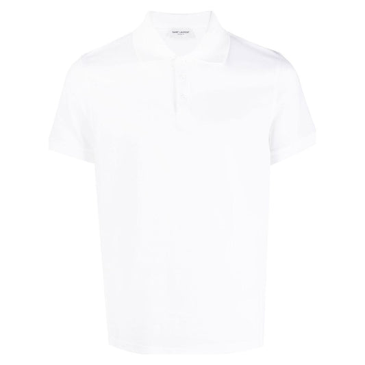 Saint Laurent  T-shirts and Polos White Topwear Saint Laurent