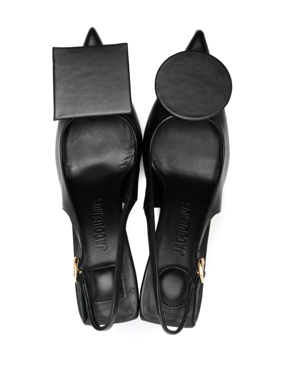 JACQUEMUS With Heel Black Medium Heel JACQUEMUS