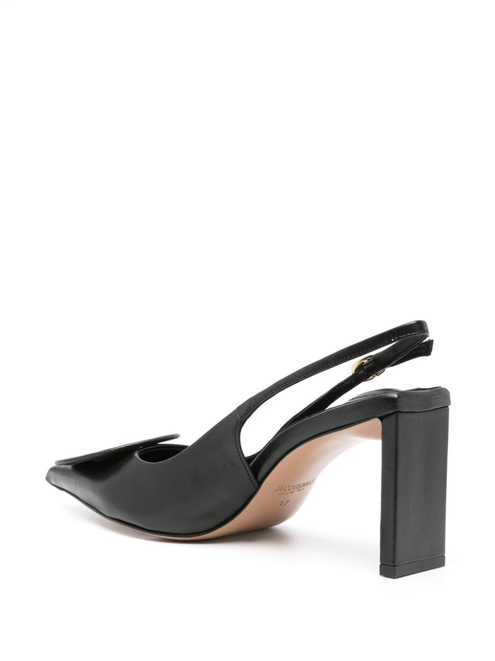 JACQUEMUS With Heel Black Medium Heel JACQUEMUS