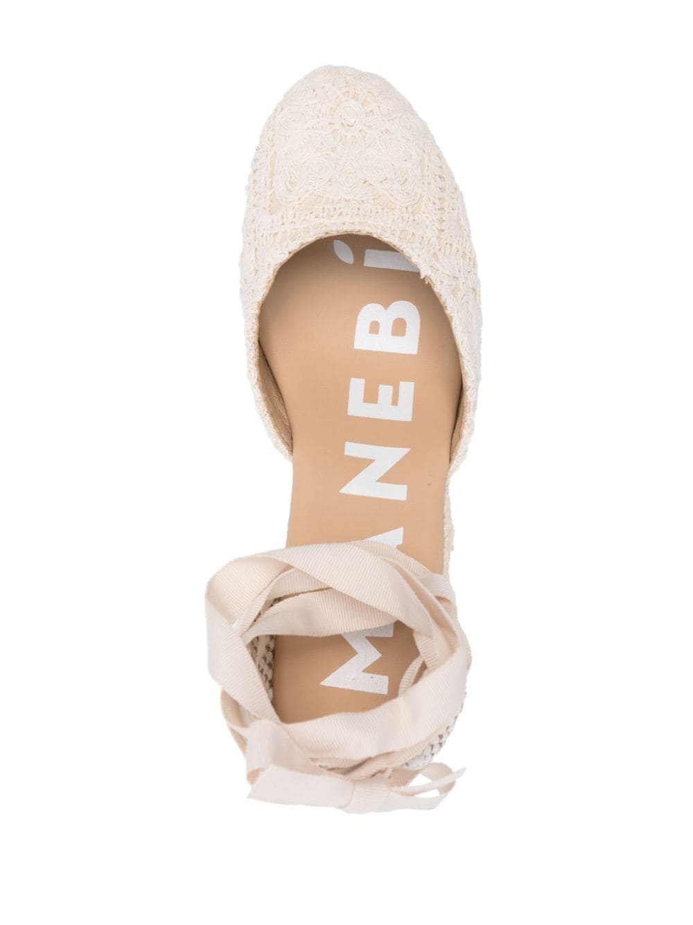 MANEBI Flat shoes White Espadrilles Manebi