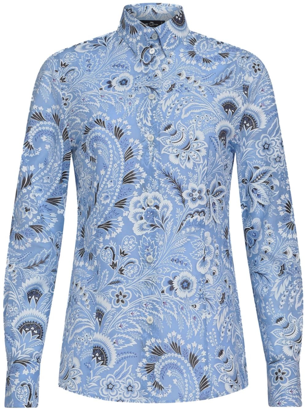 Etro Shirts Clear Blue Shirts Etro