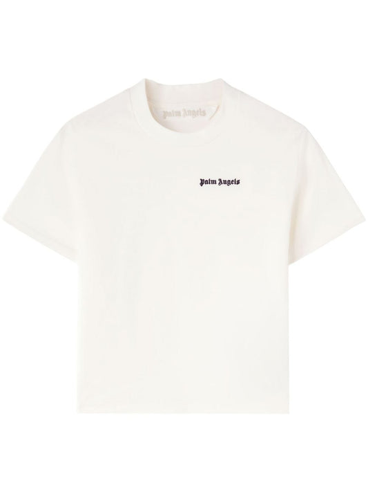 Palm Angels T-shirts and Polos White Topwear Palm Angels