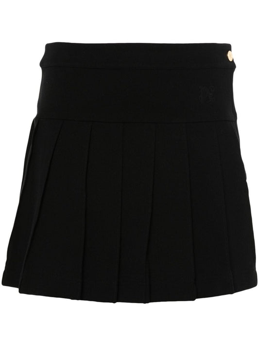 Palm Angels Skirts Black Skirts Palm Angels