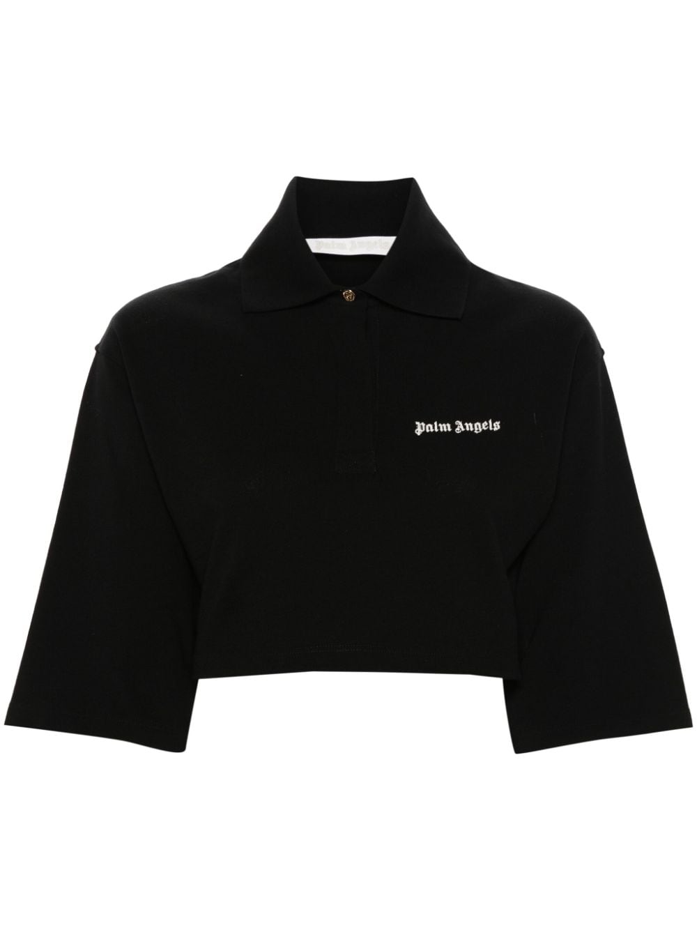 Palm Angels T-shirts and Polos Black Topwear Palm Angels