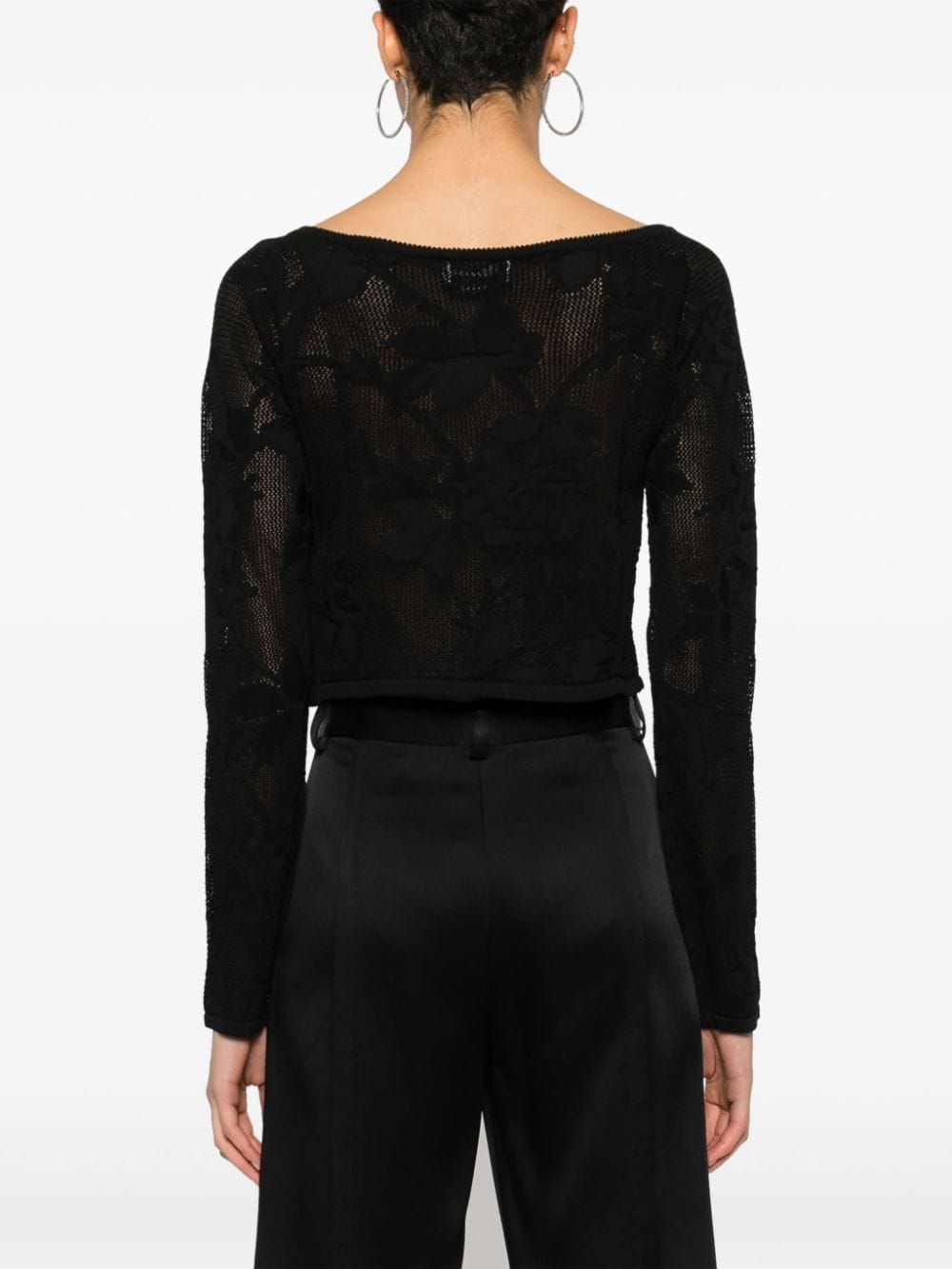 Blumarine Sweaters Black Topwear Blumarine