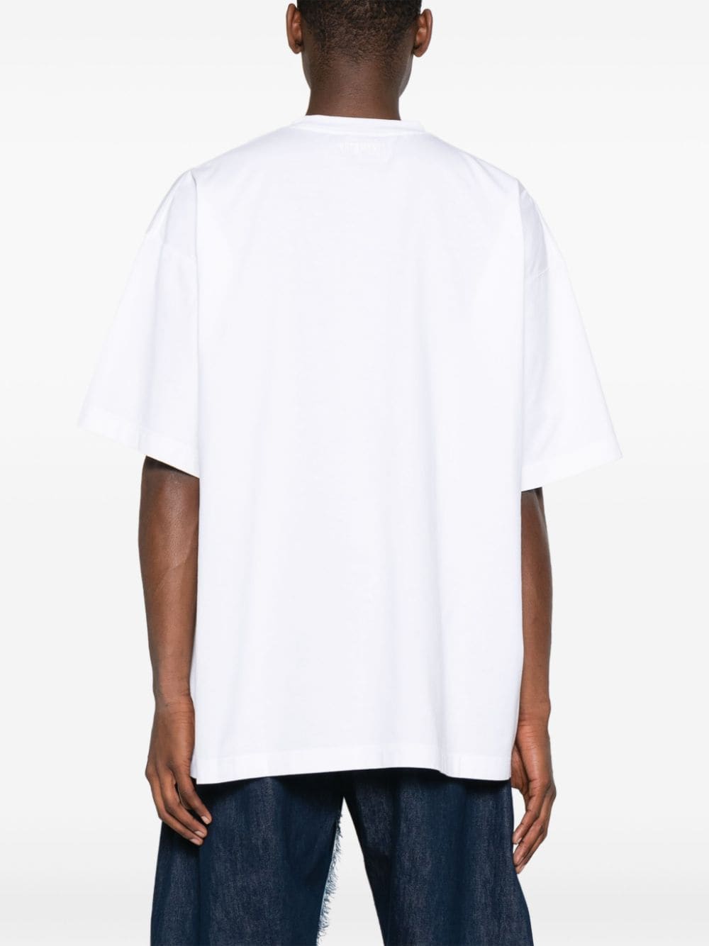 Vetements T-shirts and Polos White Topwear Vetements