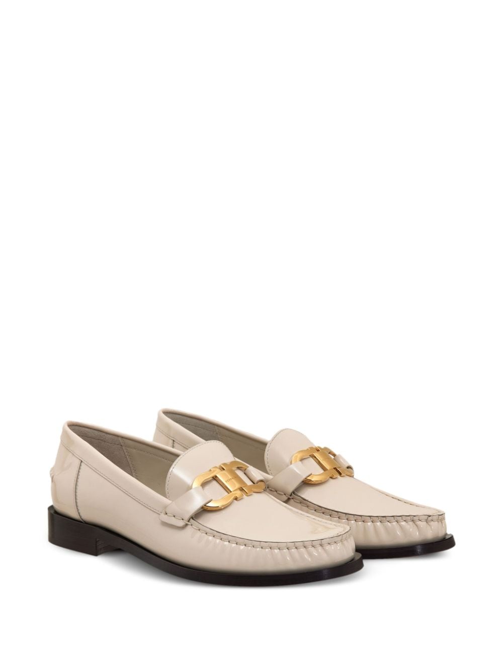 Ferragamo Flat shoes White Moccasins Ferragamo