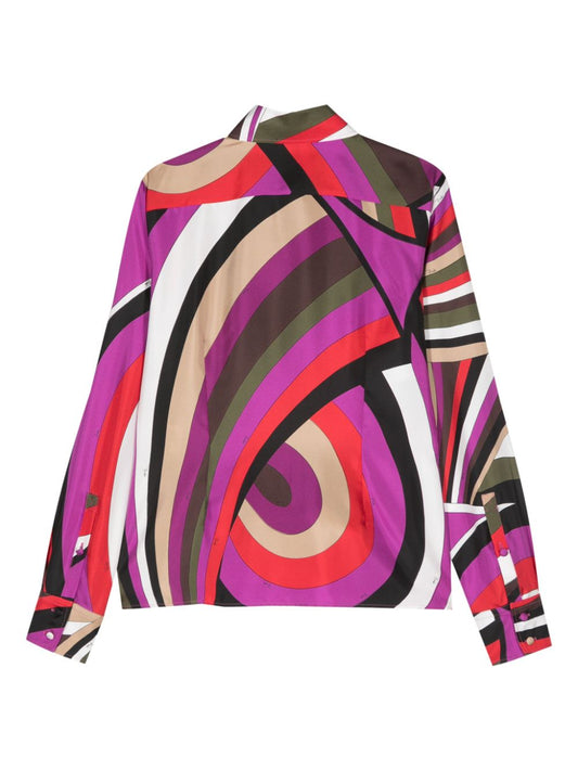 Pucci Shirts Fuchsia Shirts Pucci