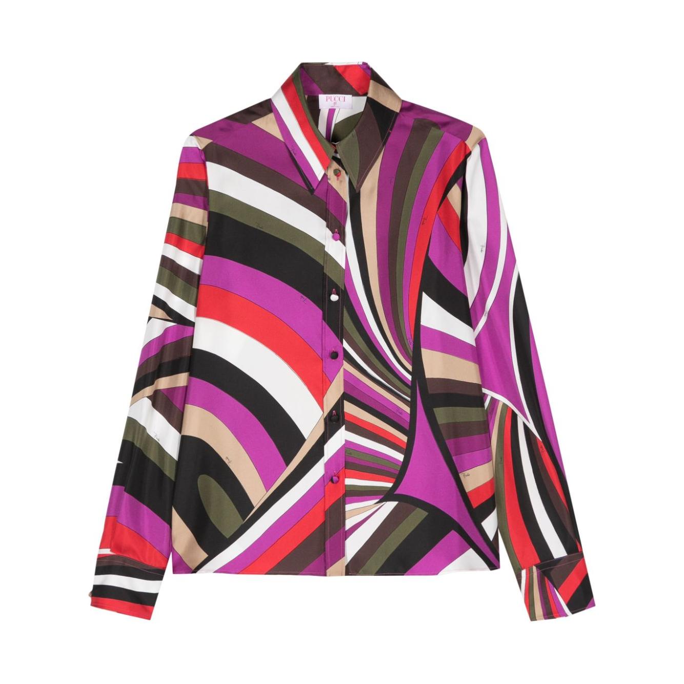 Pucci Shirts Fuchsia Shirts Pucci