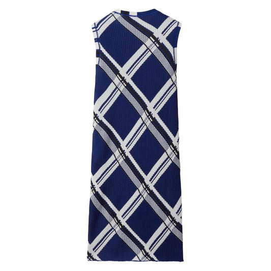 Burberry check-print silk dress Dresses Burberry