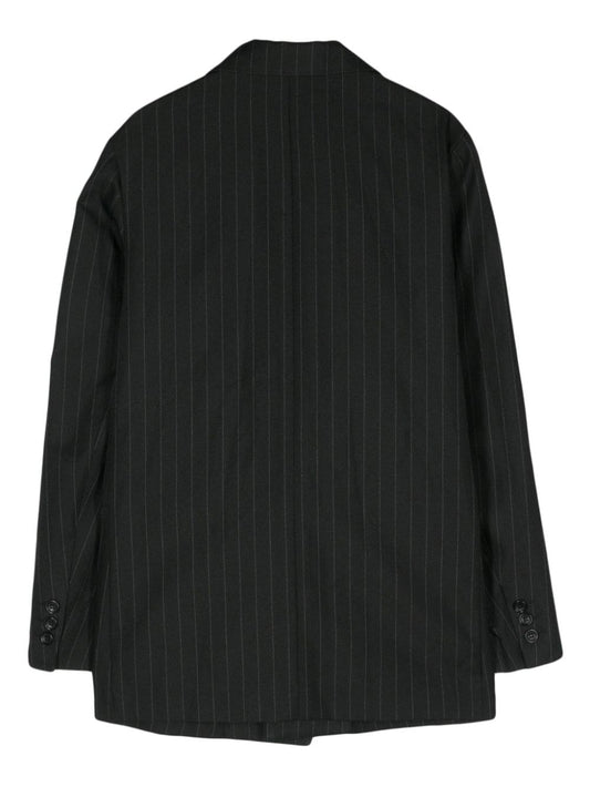 Comme Comme Single breasted pinstripe blazer Jackets Comme Comme