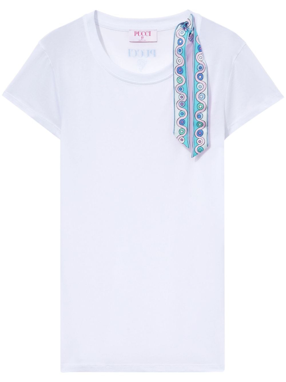 Pucci T-shirts and Polos White Topwear Pucci