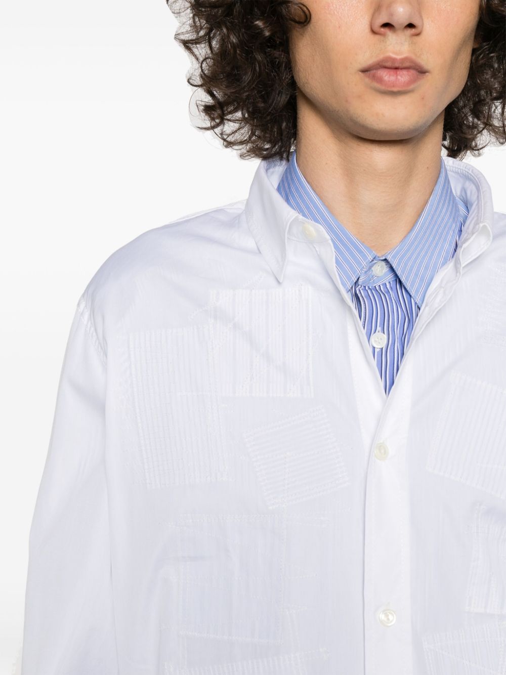 Junya Watanabe Shirts White Shirts Junya Watanabe