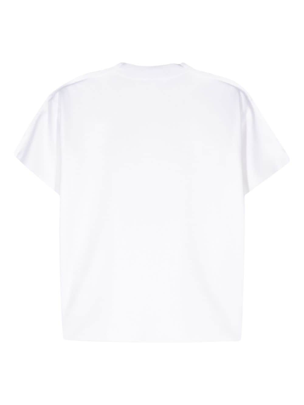 Junya Watanabe T-shirts and Polos White Topwear Junya Watanabe