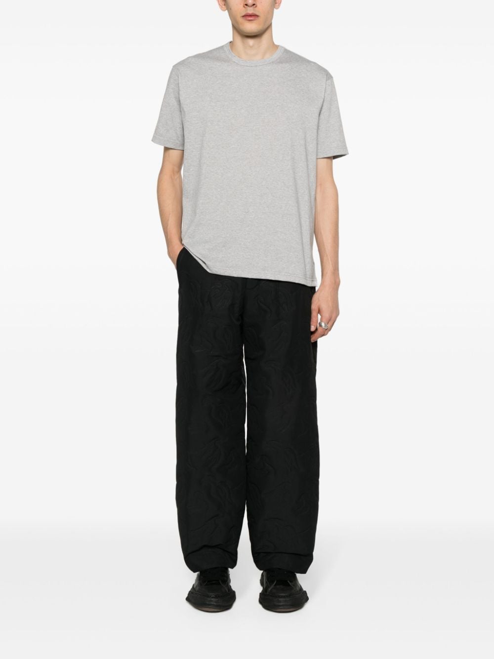 Junya Watanabe T-shirts and Polos Grey Topwear Junya Watanabe