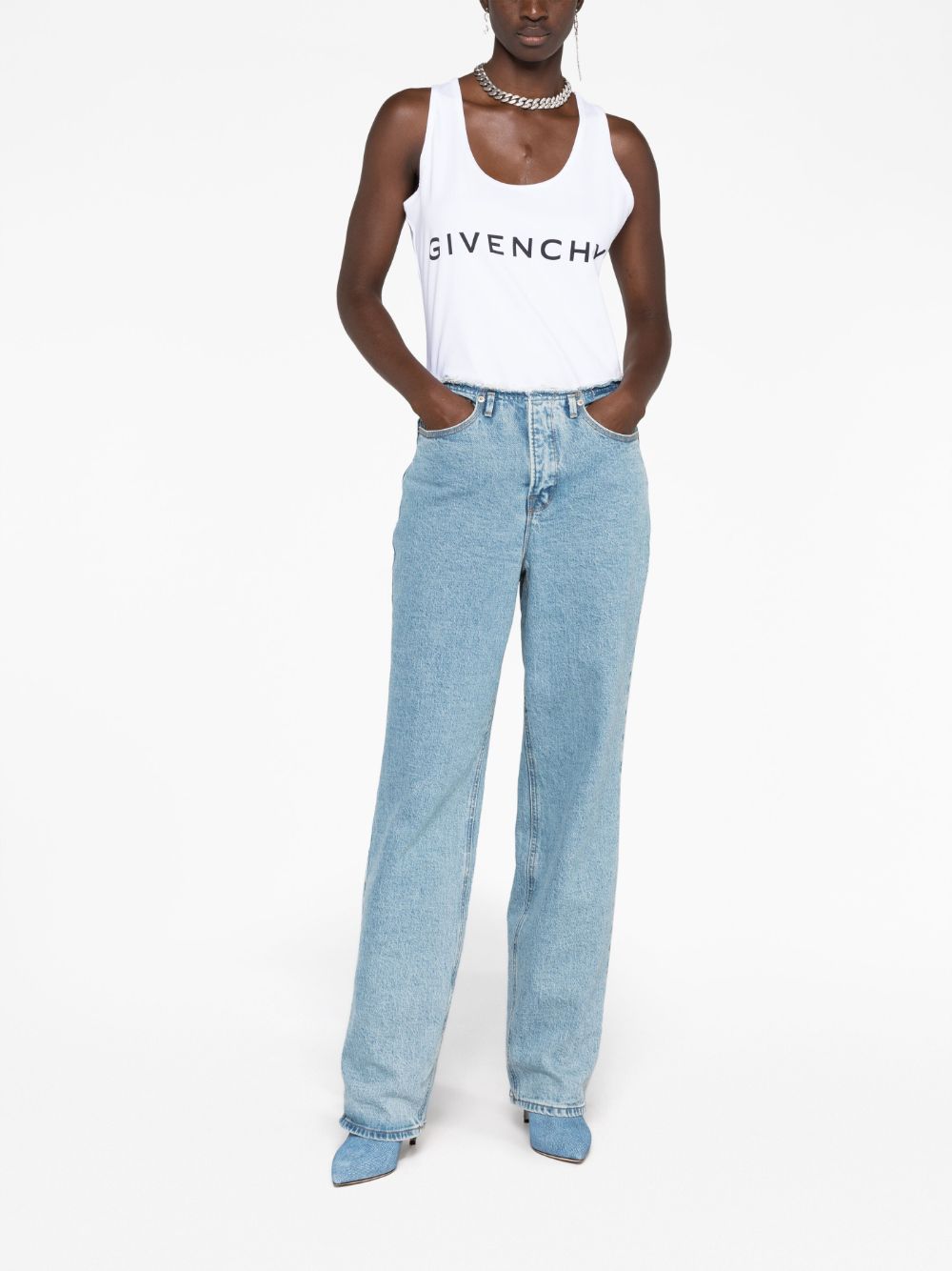 Givenchy Top White Topwear Givenchy