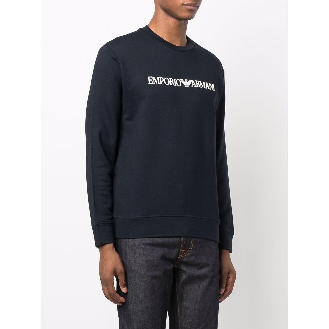 Emporio Armani Sweaters Blue Topwear Emporio Armani