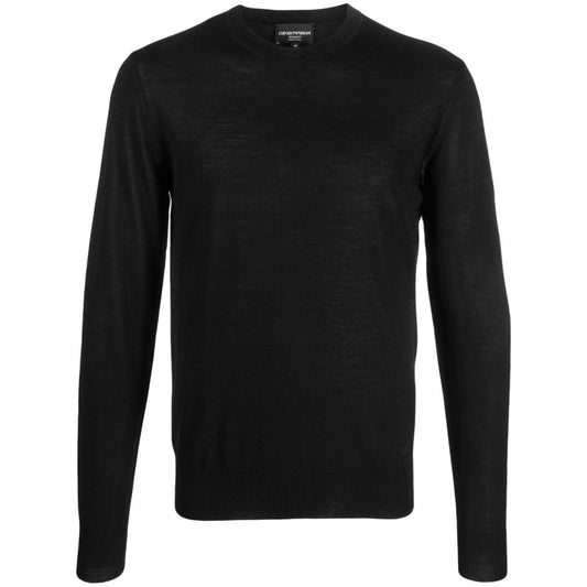 Emporio Armani Sweaters Black Topwear Emporio Armani